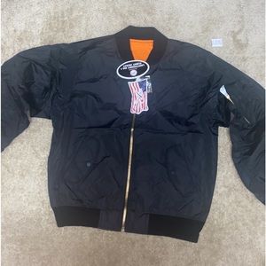 Rothco Men's Lightweight MA-1 Flight Jacket Black XL